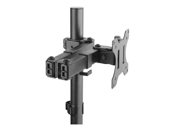 Neomounts FPMA-D550BLACK Braccio per monitor 10-32" - Nero - Acciaio - 8 kg - Scrivania - 75 x 75,10