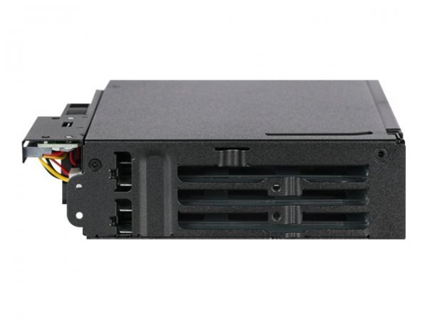 Icy Dock MB606SPO-B - Nero - Metallo - 1 ventola(e) - 4 cm - 12 Gbit/s - CE - REACH