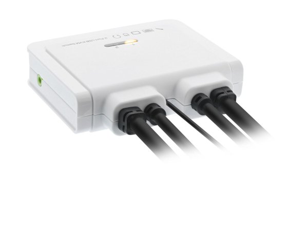 InLine KVM Switch - 2 porte - HDMI - 4K Ultra HD - Audio - all-in-one