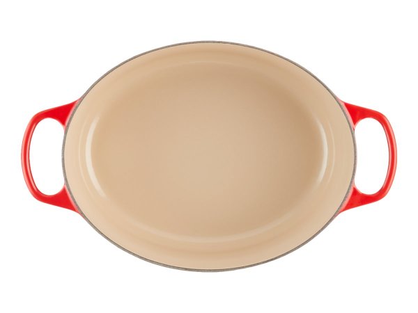 Le Creuset 21178270602430 - 4,1 L - Rosso - Ghisa - Smaltato - Ghisa - Ghisa