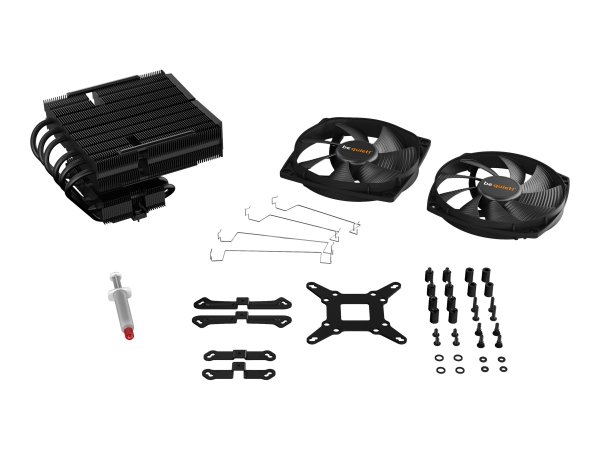 Be Quiet! DARK ROCK TF 2 - Refrigeratore - 13,5 cm - 1400 Giri/min - Nero