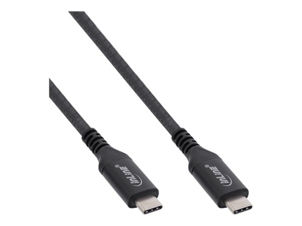 InLine Cavo USB4 - USB-C maschio/maschio - 8K60Hz - nero - 0,5m