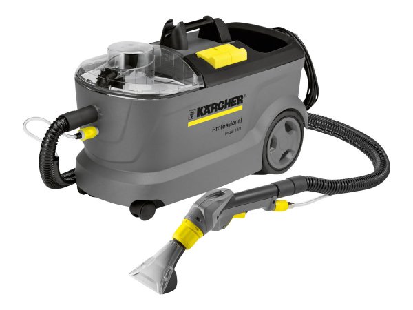 Kärcher Puzzi 10/1 - 1250 W - Aspiratore a cilindro - Bagnato - Acqua - Nero - Giallo