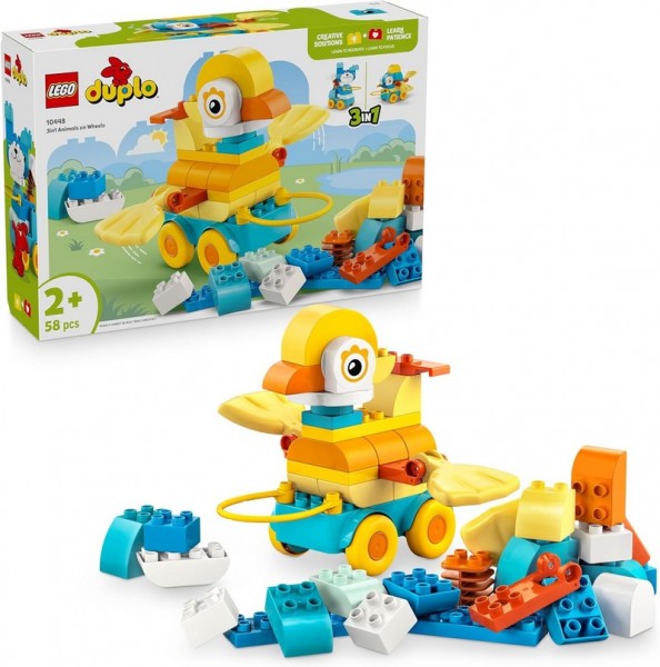 LEGO Duplo Tiere auf Rädern 3-in-1-Set 10448