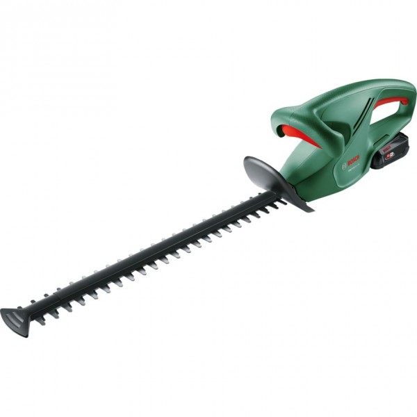 Bosch EasyHedgeCut 18-52-13 - 52 cm - Doppia lama - 1,5 cm - 2400 Giri/min - 170 m² - Nero - Verde