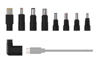 Ansmann USB-C Laptop Adapter-Set inkl. 8 Adapterstecker 1700-0137
