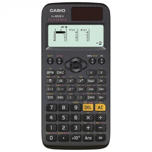 Casio FX-85DE x Wissenschaftlicher Taschenrechner schwarz