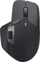 Rapoo MT760L - Mano destra - Ottico - RF senza fili + Bluetooth - 3200 DPI - Nero - Grigio