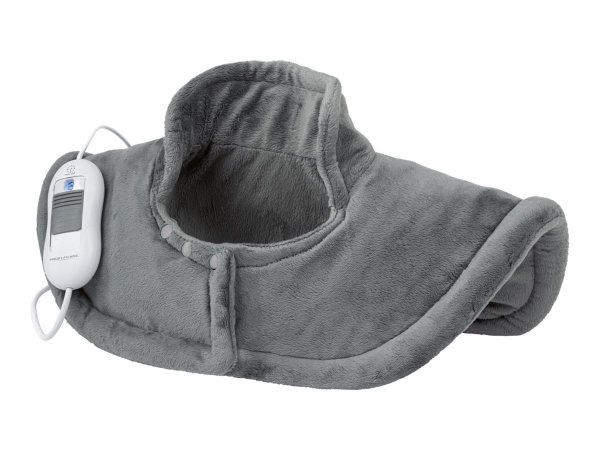 Clatronic ProfiCare PC-SNH 3097 - 52 x 50 cm - 100 W - Grigio - Tessuto felpato - 90 min - Collo - S