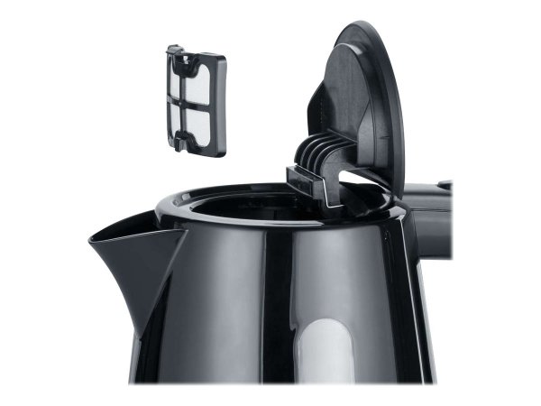 SEVERIN WK 3410 - 1 L - 2200 W - Nero - Indicatore del livello dell'acqua - Arresto di sicurezza con