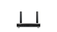 Lancom 1800EF-4G (EU), Schwarz, Silber, Kensington, 1 Lüfter, Extern, SMA, 2 dBi - Router - Vetrores