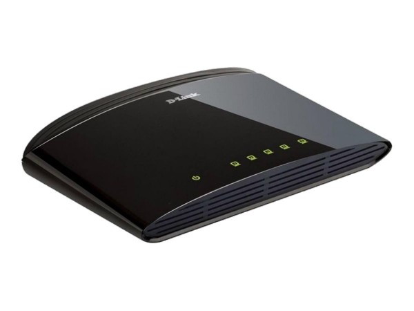D-Link DES 1005D - Interruttore - Filo di rame 0,1 Gbps - 5-port 3 he - Esterno