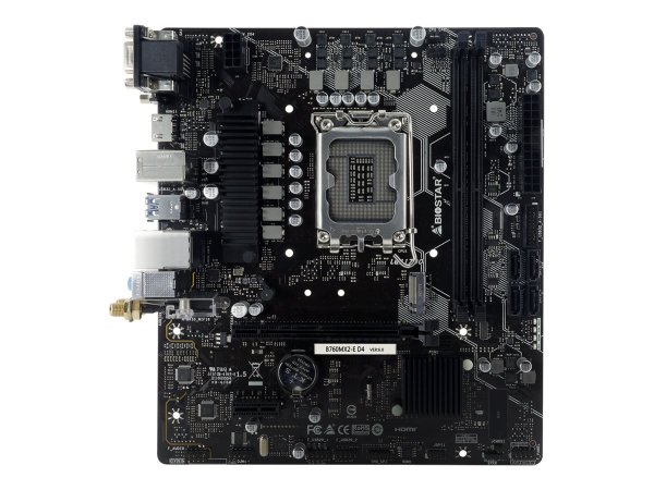 Biostar B760MX2-E D4 - Intel - LGA 1700 - Intel® Core™ i3 - Intel® Core™ i5 - Intel® Core™ i7 - Inte
