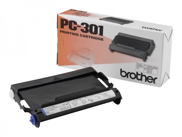 Brother PC-301 - Cartuccia fax + nastro - 235 pagine - Nero - FAX-910 - FAX-917 - FAX-920 - FAX-930