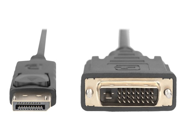 DIGITUS Cavo adattatore DisplayPort - da DP a DVI-D - 3 m - DisplayPort - DVI-D - Maschio - Maschio