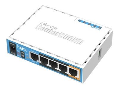 MikroTik HAP ac lite - 2.4 GHz - 5 GHz - 733 Mbit/s - 10,100 Mbit/s