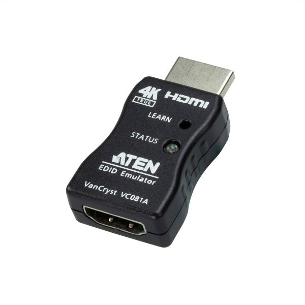 ATEN VC081A - 3840 x 2160 Pixel - Nero - Plastica - HDMI - 44 mm - 24 mm