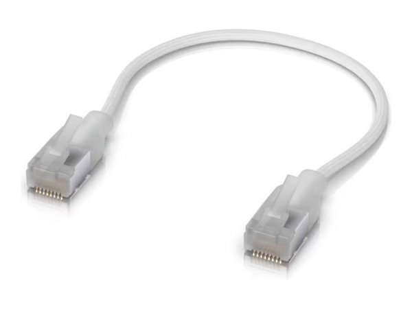 Ubiquiti UniFi Premium Patch Cable• 0.15m• UACC-Cable-Patch-EL-C6A-0.15m-W - Rete di accessori