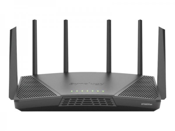 Synology RT6600ax Router WiFi6 1xWAN 3xGbE 1x2.5Gb - Wi-Fi 6E (802.11ax) - Banda tripla (2.4 GHz/5 G