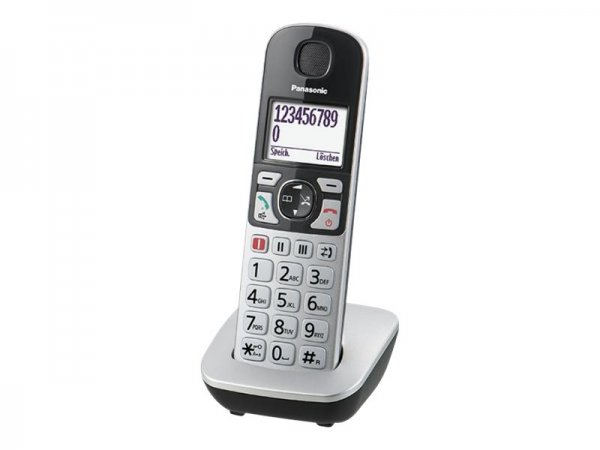 Panasonic KX-TGE510GS - Telefono DECT - Cornetta wireless - Telefono con vivavoce - 150 voci - Ident