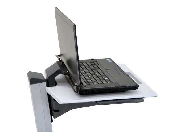 Ergotron Neo-Flex Laptop Cart - Carrello/trolley multimediale - Grigio - Alluminio - Plastica - Acci