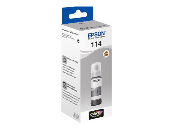 Epson 114 EcoTank Grey ink bottle - Originale - Grigio - Epson - EcoTank ET-8550 EcoTank ET-8500 - R
