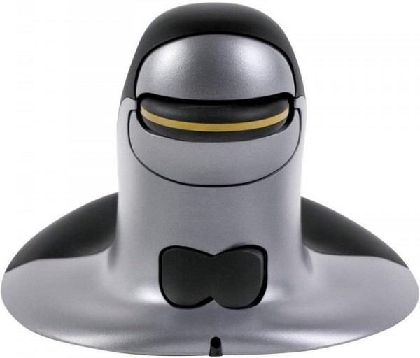 Fellowes 9894501 - Ambidestro - Design verticale - Laser - RF Wireless - 1200 DPI - Nero - Argento