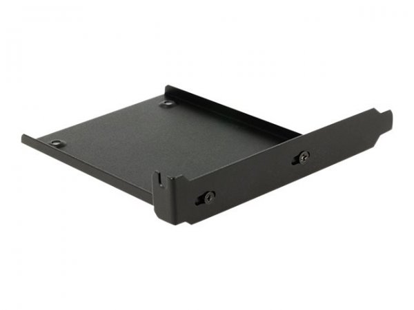 Delock 18212 - Universale - Gabbia HDD - Metallo - Nero - 6,35 cm (2.5")