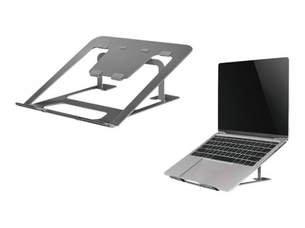 Neomounts NSLS085GREY Supporto per laptop 10-17" - pieghevole - compatto - universale - Supporto per