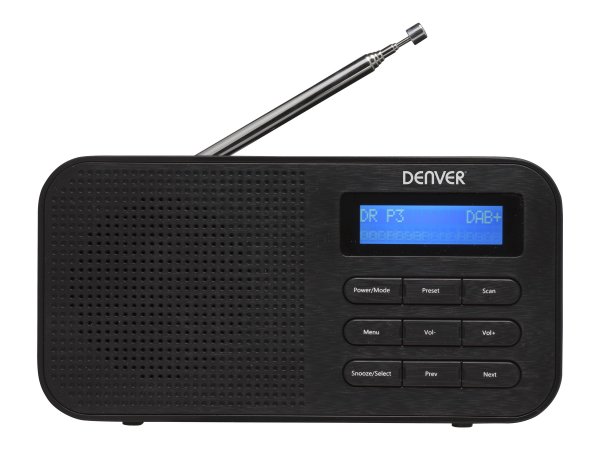 Inter Sales Denver DAB-42 - Portatile - Digitale - DAB+,FM - 1 W - LCD - 3,5 mm