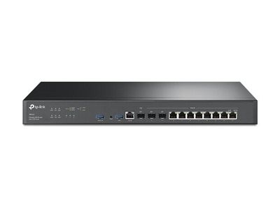 TP-LINK Omada ER8411 - WAN Ethernet - Gigabit Ethernet - Nero