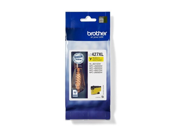 Brother LC-427XLY - Resa elevata (XL) - Inchiostro a base di pigmento - 5000 pagine - 1 pz - Confezi