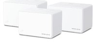 Mercusys Halo H80X (3-pack) - Bianco - Interno - Sistema Mesh - 650 m² - Dual-band (2.4 GHz/5 GHz) -