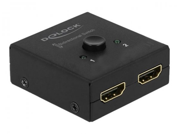 Delock 64072 - HDMI - Nero - 60 Hz - 3840 x 2160 - 3840 x 2160 Pixel - 530 mm