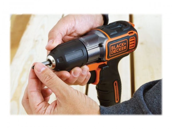 Black & Decker ASD18K-QW - Trapano con impugnatura a pistola - Senza chiave - 1 cm - 2,5 cm - 1 cm -