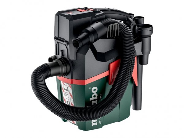 Metabo 602028850 - Aspiratore a cilindro - Secco e bagnato - Sacchetto per la polvere - 6 L - Air-cl