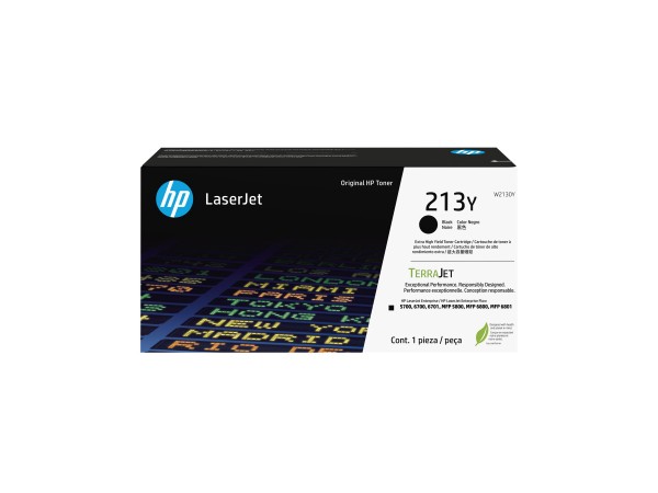 HP Cartuccia toner originale nero ad altissima capacità LaserJet 213Y - 18000 pagine - Nero - 1 pz