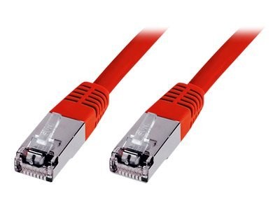 DIGITUS Cavo patch SF/UTP CAT 5e - 2 m - Cat5e - SF/UTP (S-FTP) - RJ-45 - RJ-45 - Rosso