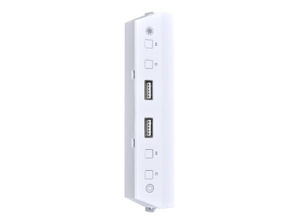 Lian Li LAN216-1 - USB pin header (19 pin) - USB 3.0 - Bianco - Plastica - 0,82 m - 147,8 mm