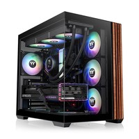 Thermaltake Geh View 380 Ws Midi Tower"Argb" Black retail - Midi/minitower - ATX