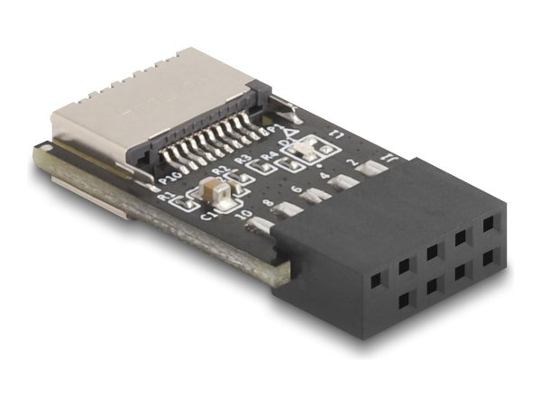 Delock USB2 Adapter Pfostenbuchse/intern USB TYp E Key A Bu - Adattatore - Digitale/dati