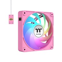 Thermaltake 120mm Ct120 Ex Argb Sync PC Cooling Fan Pink 3 Pack - Case fan - 500 rpm