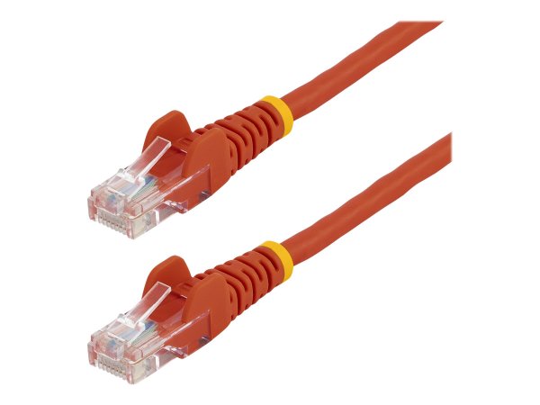 StarTech.com Red Cat5e Ethernet Patch Cable with Snagless RJ45 Connectors - Cavo - Rete