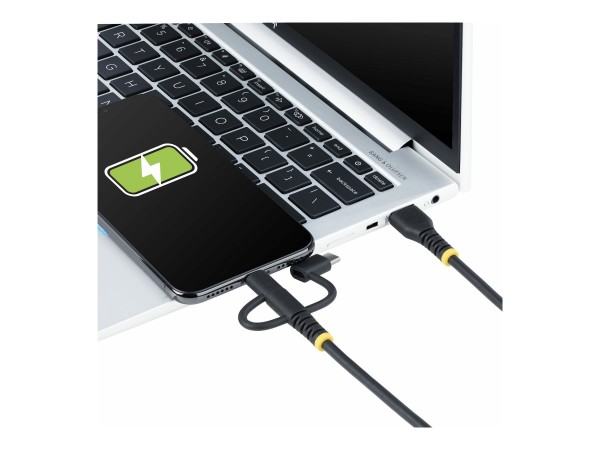 StarTech.com Rugged Usb Multi Charging Cable - Cavo - Digitale/dati