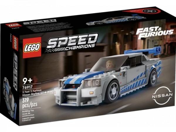 LEGO Speed Champions 2 Fast 2 Furi Nissan Skyline GT-R 76917