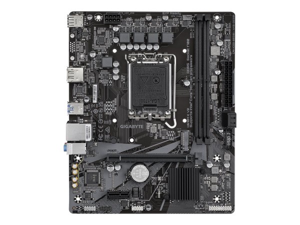 Gigabyte H610M K V2 Mainboard– Intel Core 14. Generation CPUs, bis zu 5600 MHz DDR5, 1xPCIe 3.0 M.2,