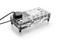 Alphacool Core Distro Plate - Pompa e serbatoio - Acrilico - Alluminio - Ceramica - Sintetico - Nero