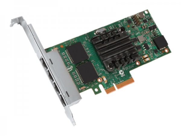 Fujitsu Intel I350T4G2P20 - Interno - Cablato - PCI Express - Ethernet - 1000 Mbit/s - Verde