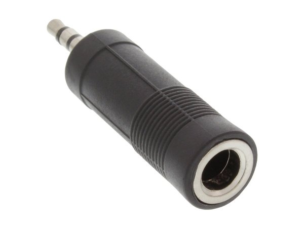 InLine Adattatore Audio - 3,5mm Jack M Stereo a 6,3mm Jack F - Stereo