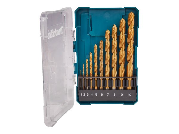Makita D-72849 - Trapano - Set di punte per trapano - Metallo - Legno